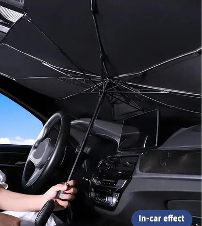 Car Sun Shade Protector Umbrella Style-Auto Front Screen