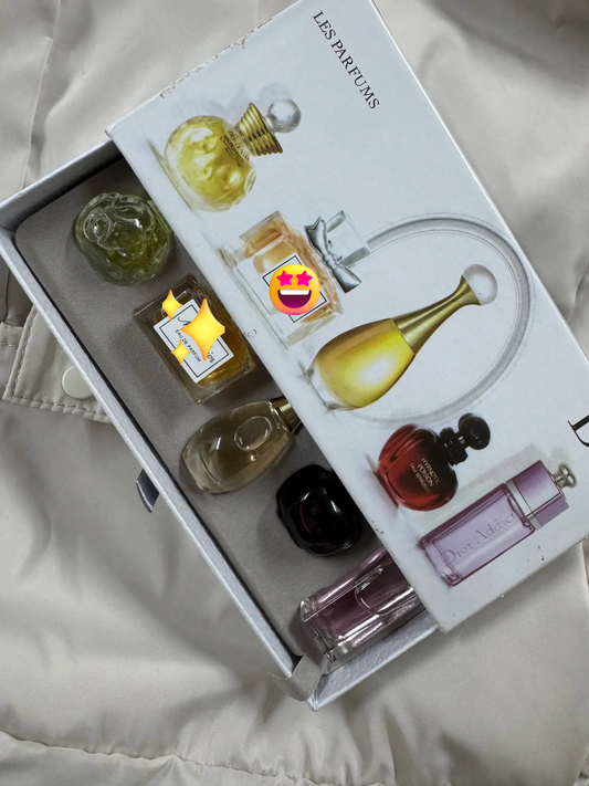 5 Mini Perfume Set- Gift For Your Loved Ones