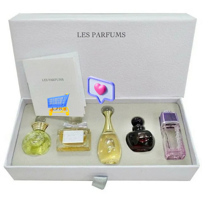 5 Mini Perfume Set- Gift For Your Loved Ones