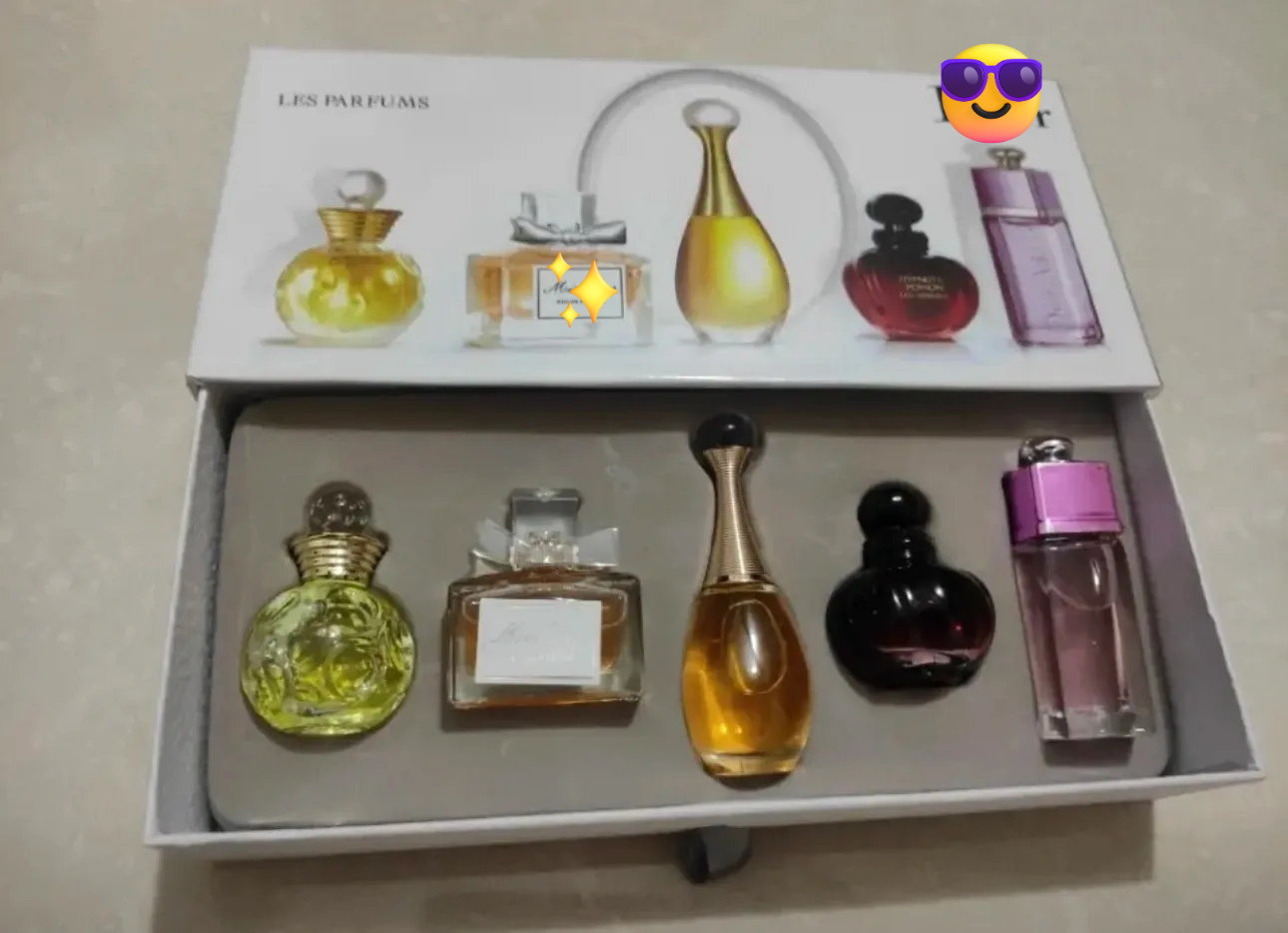 5 Mini Perfume Set- Gift For Your Loved Ones