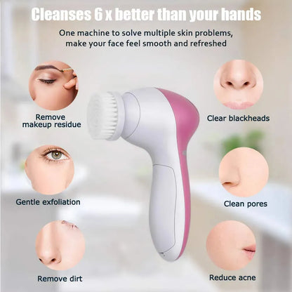 7 in 1 Facial Massager and Cleanser- Blackhead Cleanser